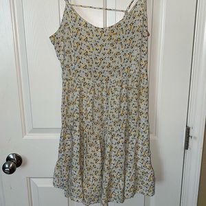 H&M FLORAL BABYDOLL DRESS